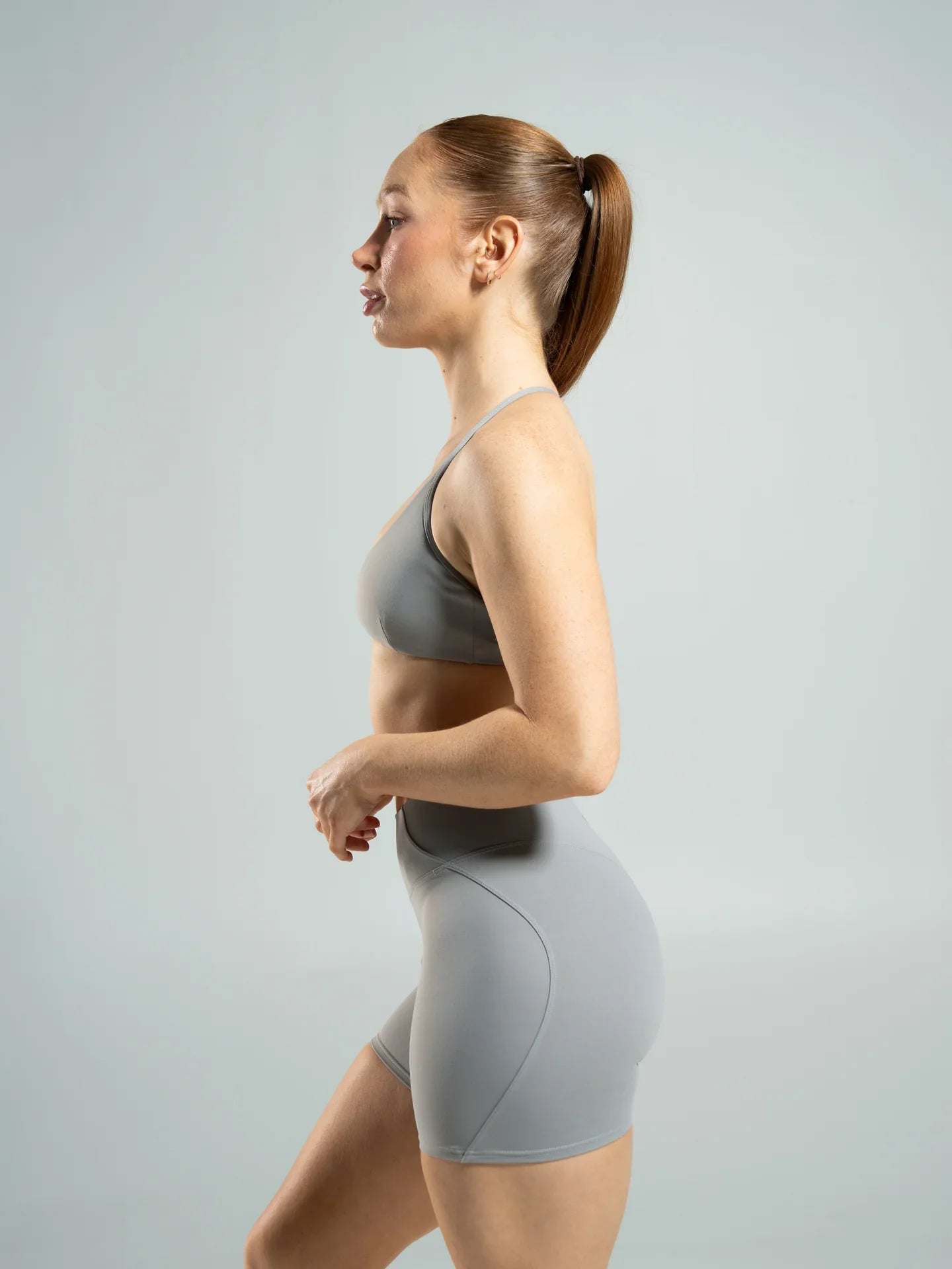 Alphalete  Axis Bra - Nickel