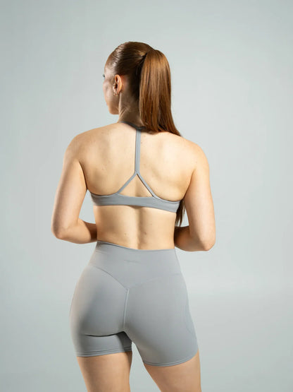 Alphalete  Axis Bra - Nickel