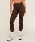 Gymshark Adapt Animal X Whitney Leggings - Archive Brown