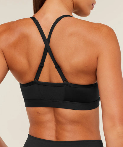 Gymshark Ruched Sports Bra - Black