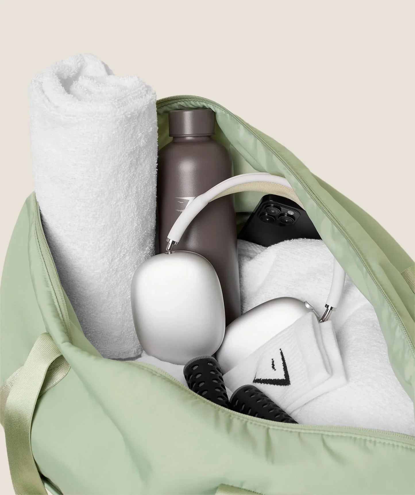 GYMSHARK Mode Duffle Bag Green