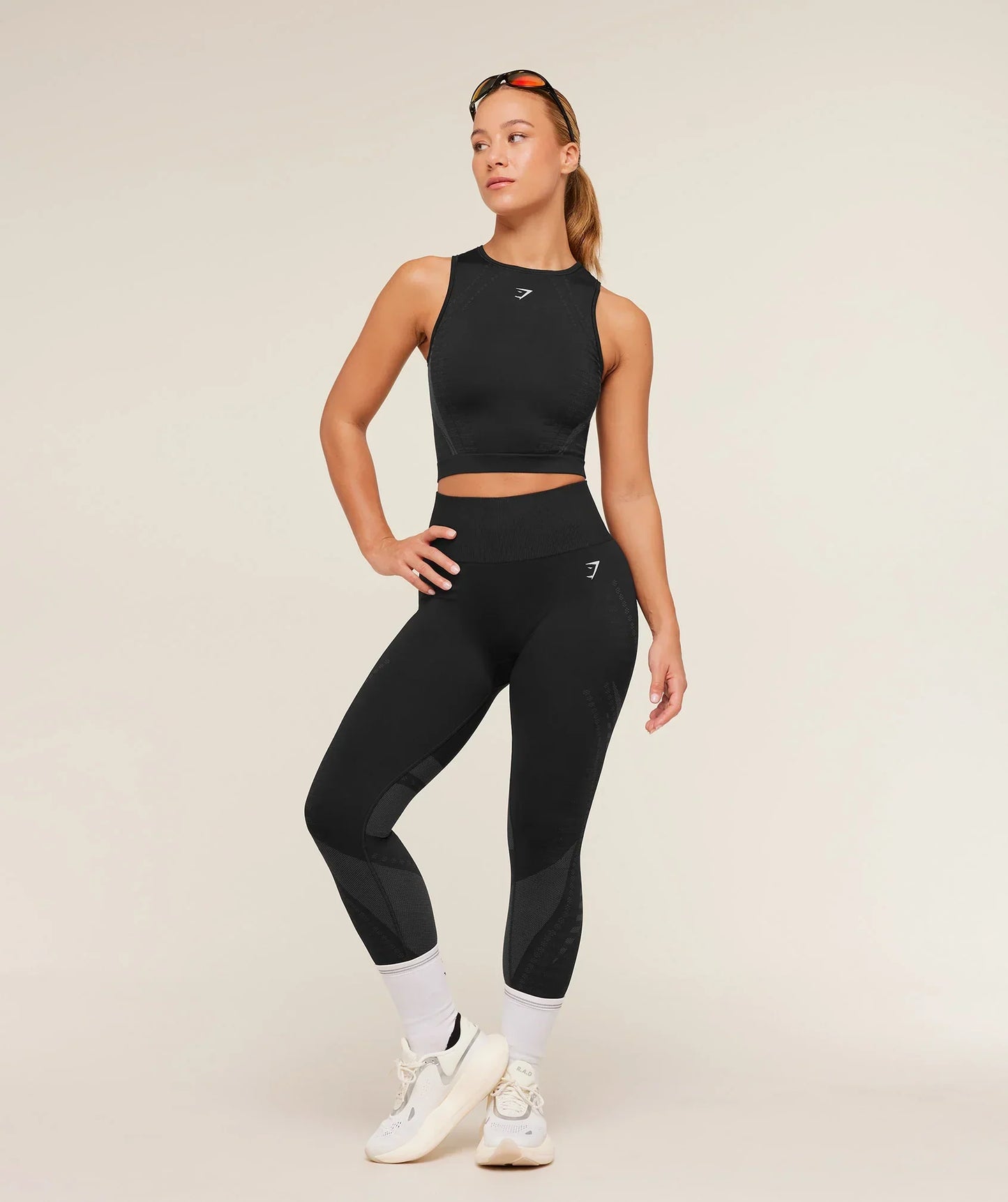 Gymshark Running Seamless Leggings - Black
