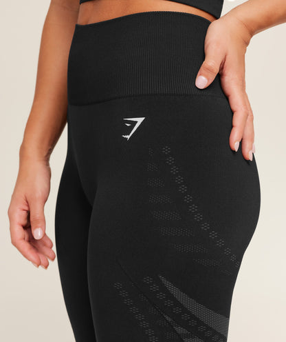 Gymshark Running Seamless Leggings - Black