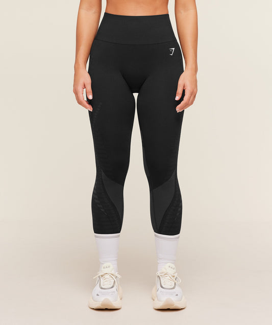 Gymshark Running Seamless Leggings - Black