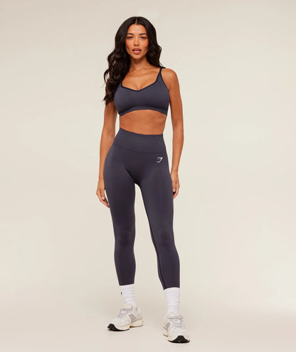 Gymshark Vital Seamless 2.0 Leggings - Midnight Purple/Marl
