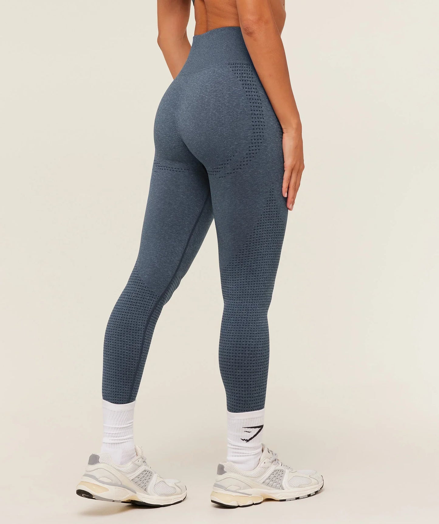 Gymshark Vital Seamless 2.0 Leggings - Stealth Blue/ Marl