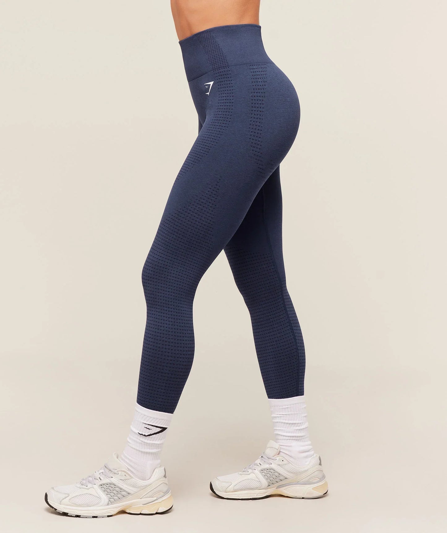 Gymshark Vital Seamless 2.0 Leggings - Heavy Blue Marl