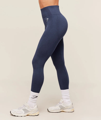 Gymshark Vital Seamless 2.0 Leggings - Heavy Blue Marl